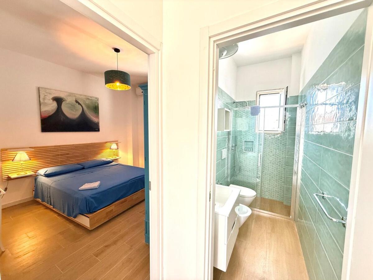 Torre San Gennaro Villa Ranieri-Casa Con Vista A Campo Di Mare מראה חיצוני תמונה