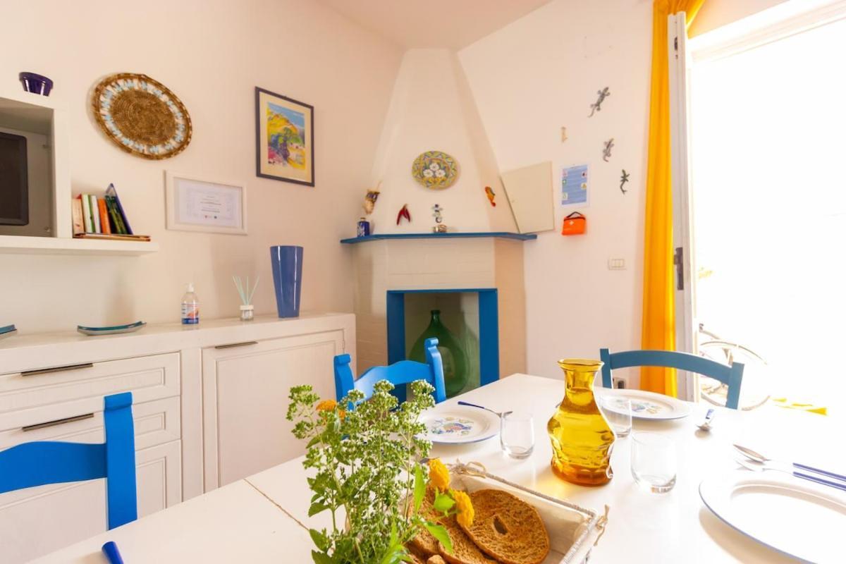 Torre San Gennaro Villa Ranieri-Casa Con Vista A Campo Di Mare מראה חיצוני תמונה
